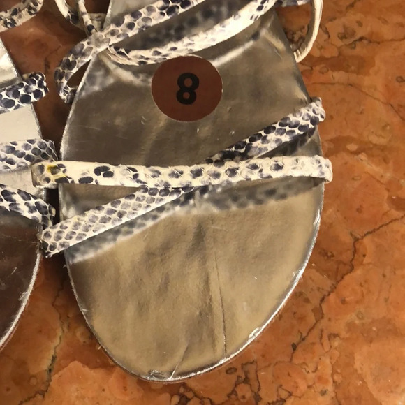 Free People Juliette snake gladiator sandals New 9 - Picture 6 of 11